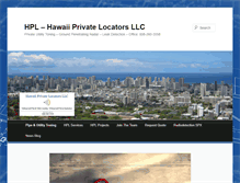 Tablet Screenshot of hawaiiprivatelocators.com